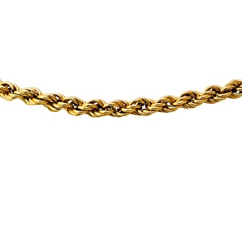 9ct Gold 4.9g 18 inch Rope Chain